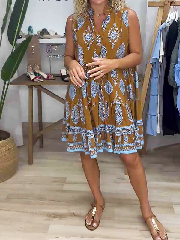 Anne | Elegant V-Neck Dress