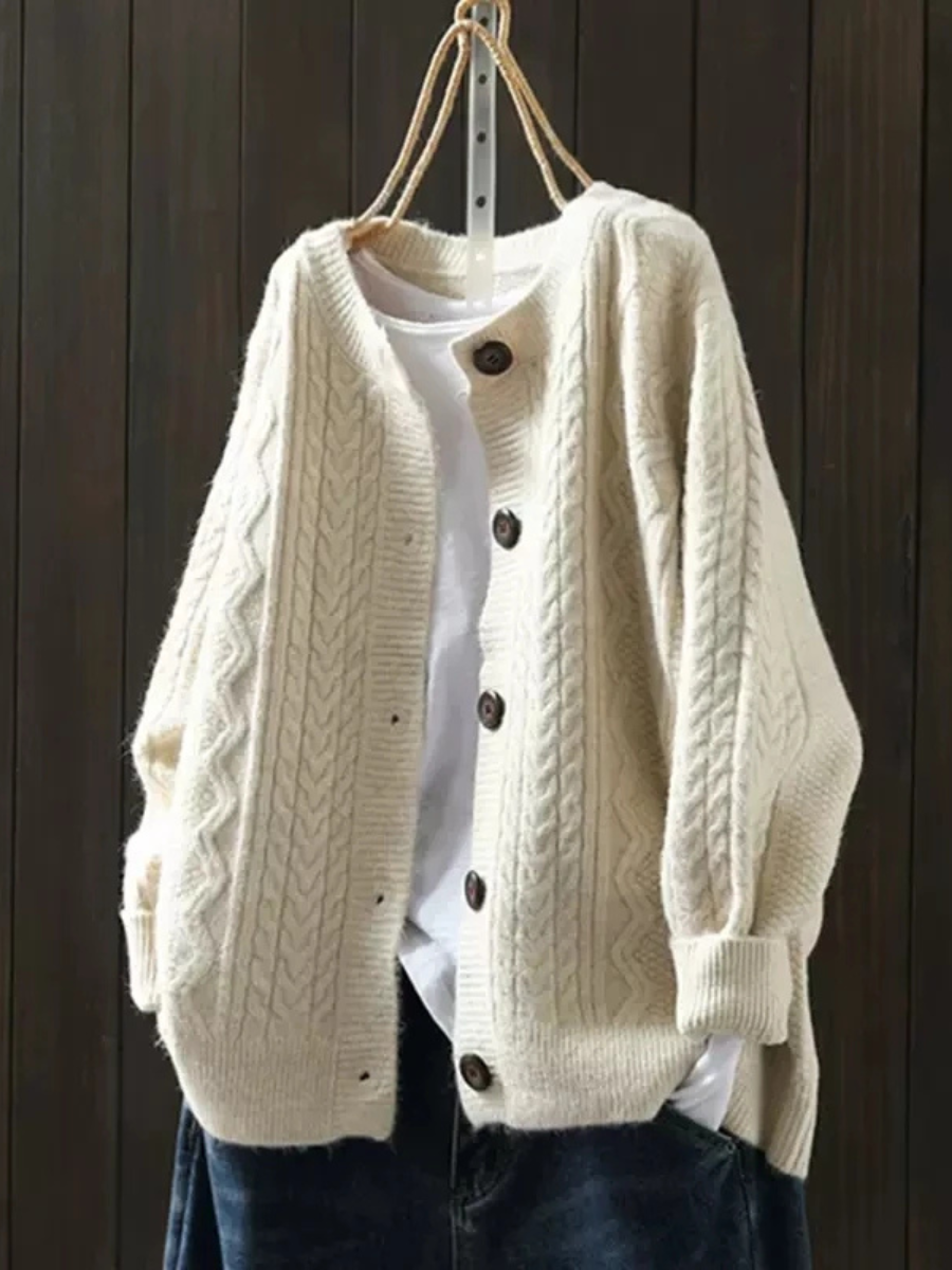 Astrid™ | Cable Cardigan