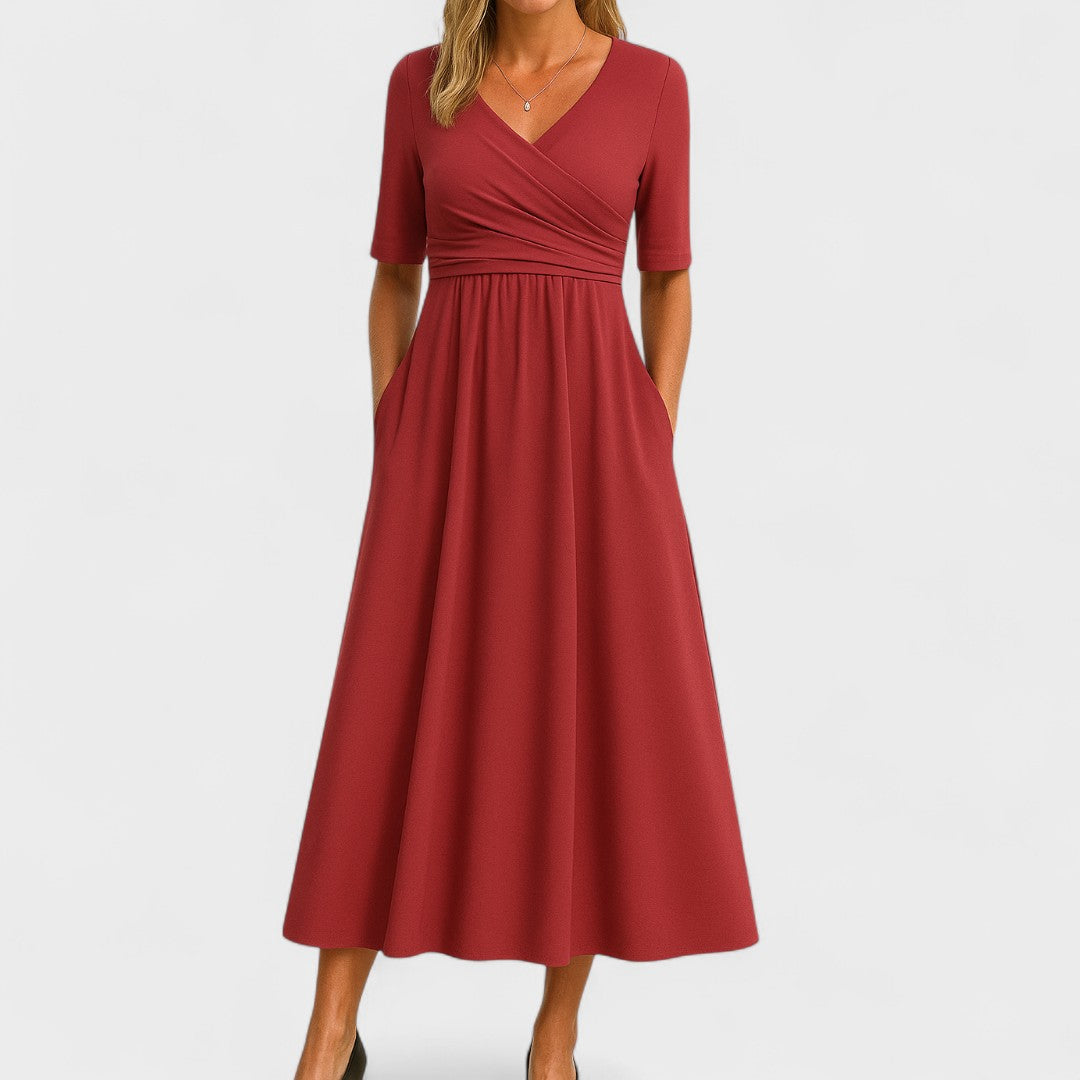 Mara | Elegant Midi Dress - Limited Edtion