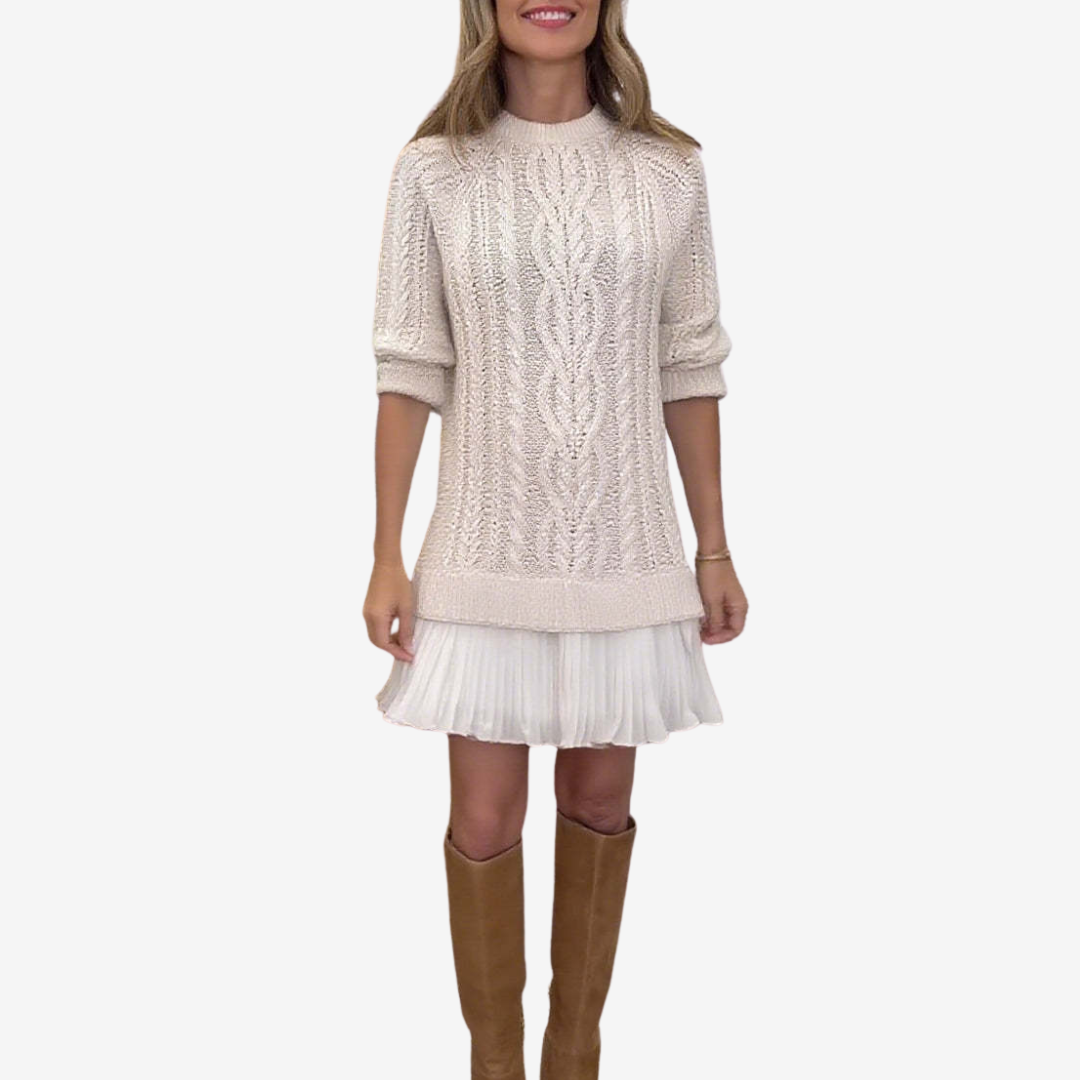 Claire™ | Knitted Sweater Dress