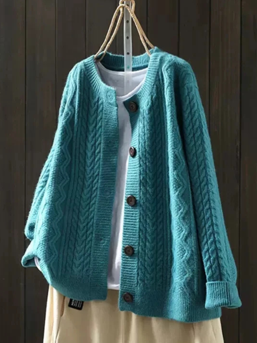 Astrid™ | Cable Cardigan