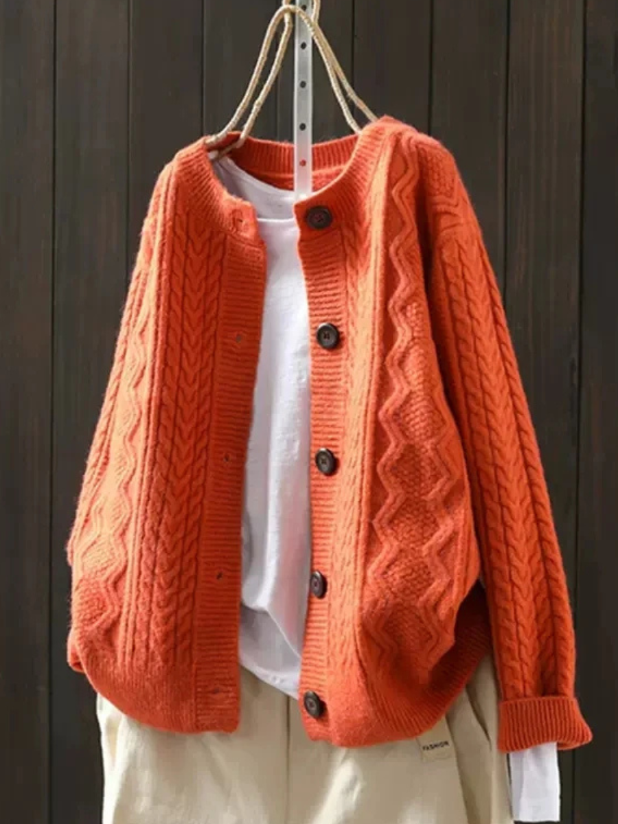 Astrid™ | Cable Cardigan