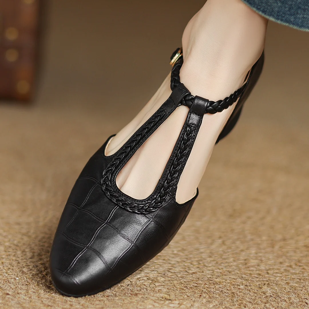 Scarlett&Claire™| Kepa Leather Mary Janes