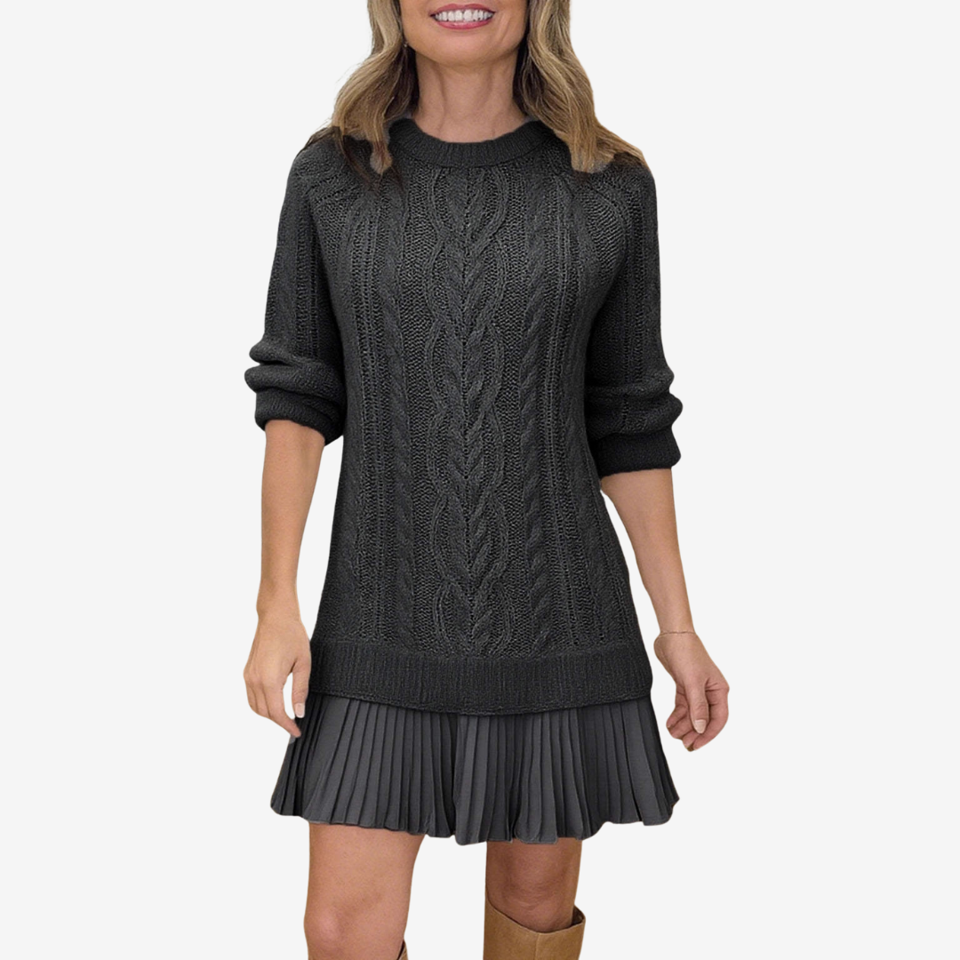 Claire™ | Knitted Sweater Dress