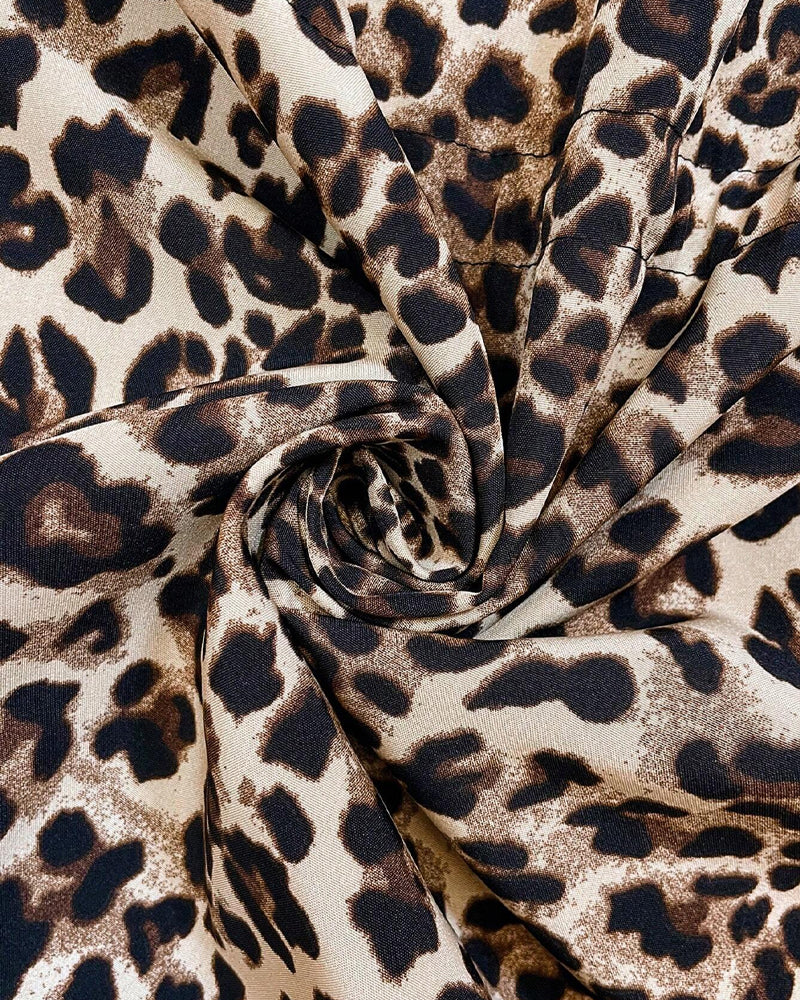 Elisa™ | Reversible Hooded Coat with Leopard Print