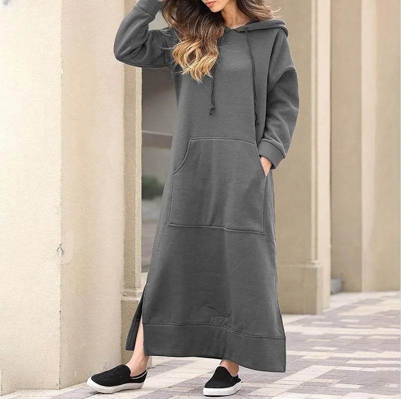 Avery | Cozy Long Hoodie Dress
