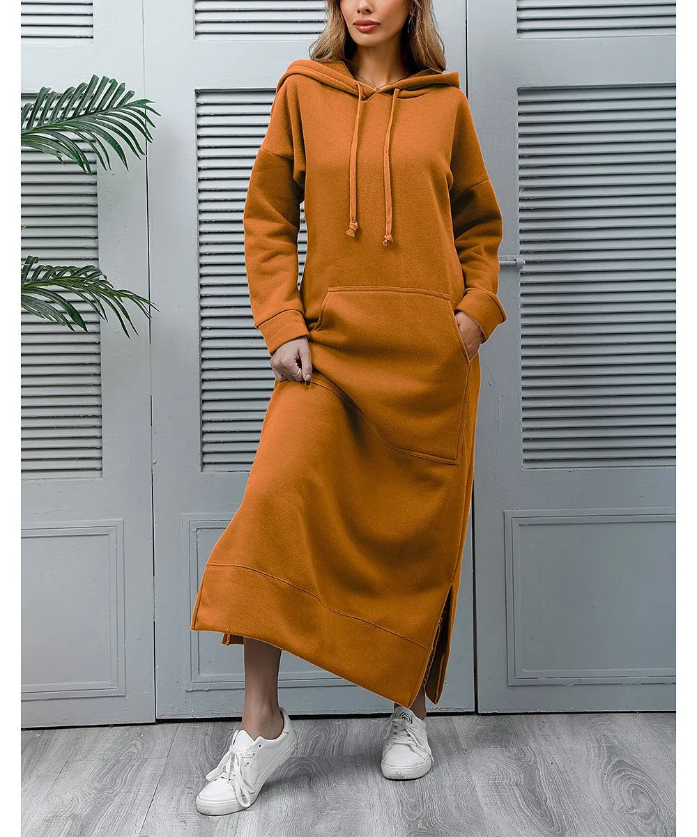 Avery | Cozy Long Hoodie Dress