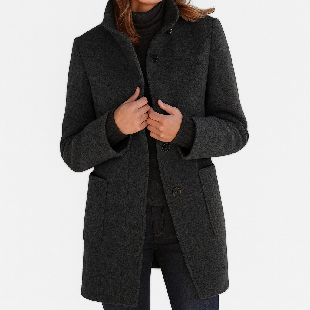 Lidia | High-Collar Jacket Made Of Wool