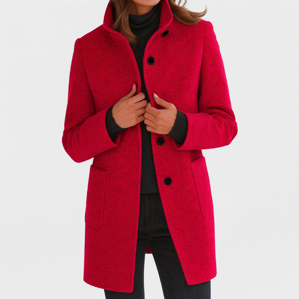 Lidia | High-Collar Jacket Made Of Wool