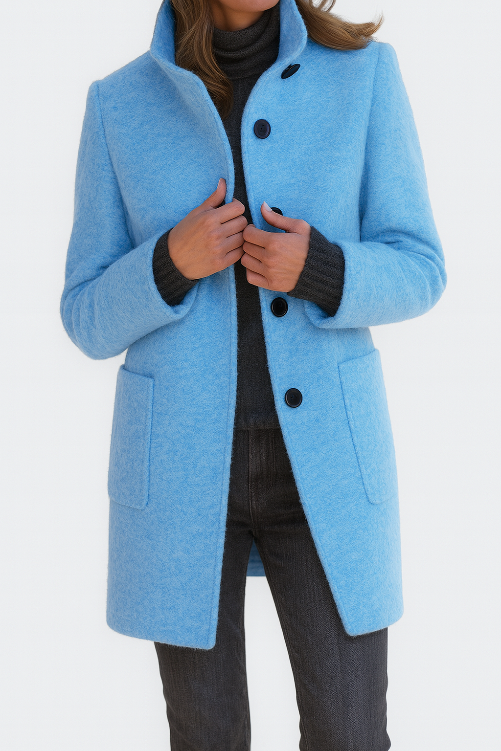 Lidia | High-Collar Jacket Made Of Wool