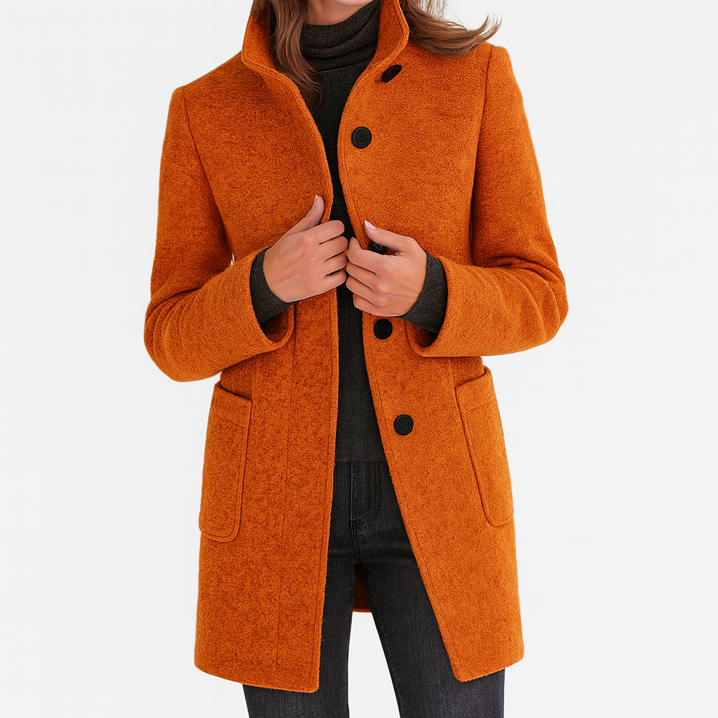 Lidia | High-Collar Jacket Made Of Wool