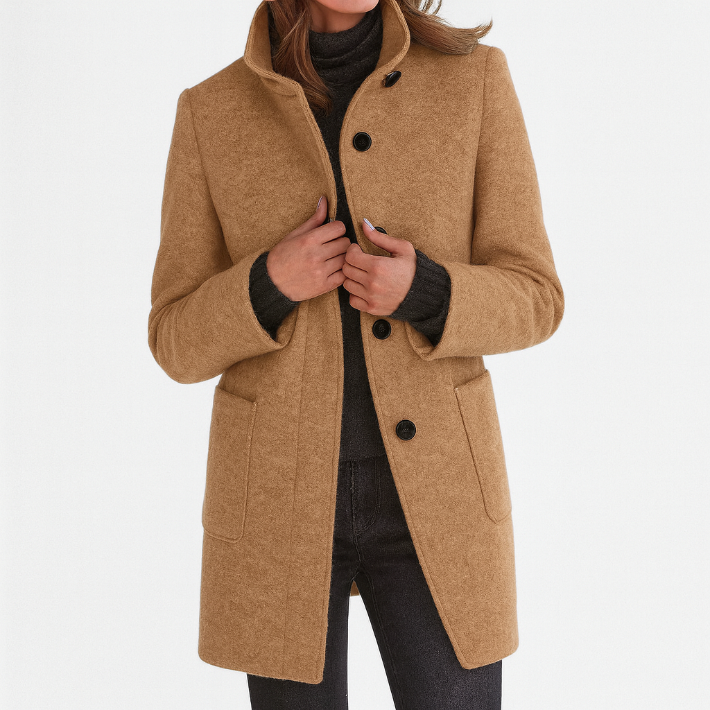 Lidia | High-Collar Jacket Made Of Wool