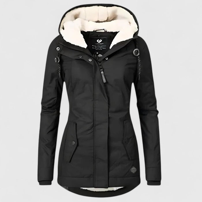Scarlett | Water-Repellent Winter Jacket with Hood