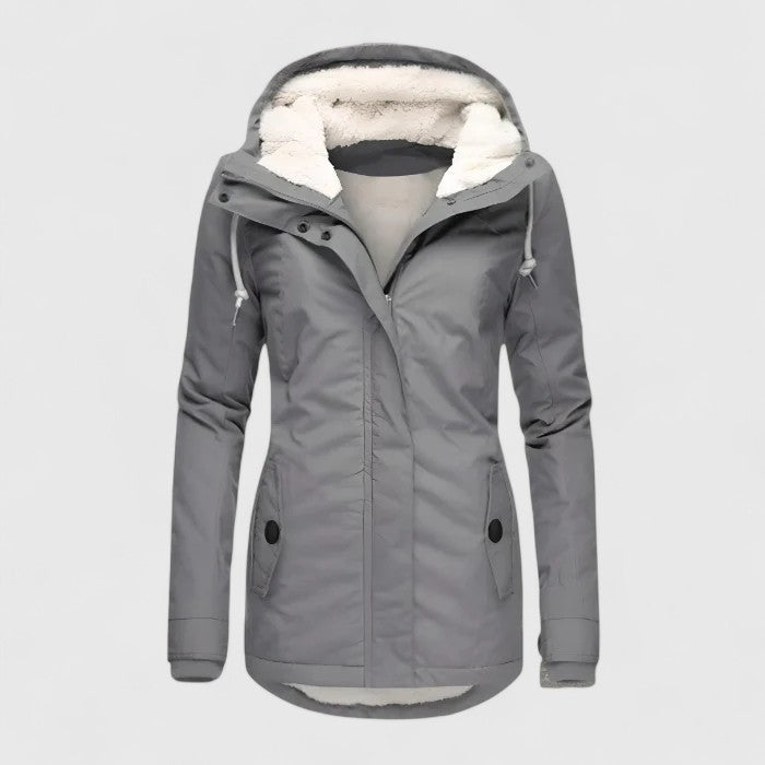 Claire™ | Waterproof Winter Jacket With Hood