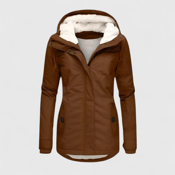 Scarlett | Water-Repellent Winter Jacket with Hood