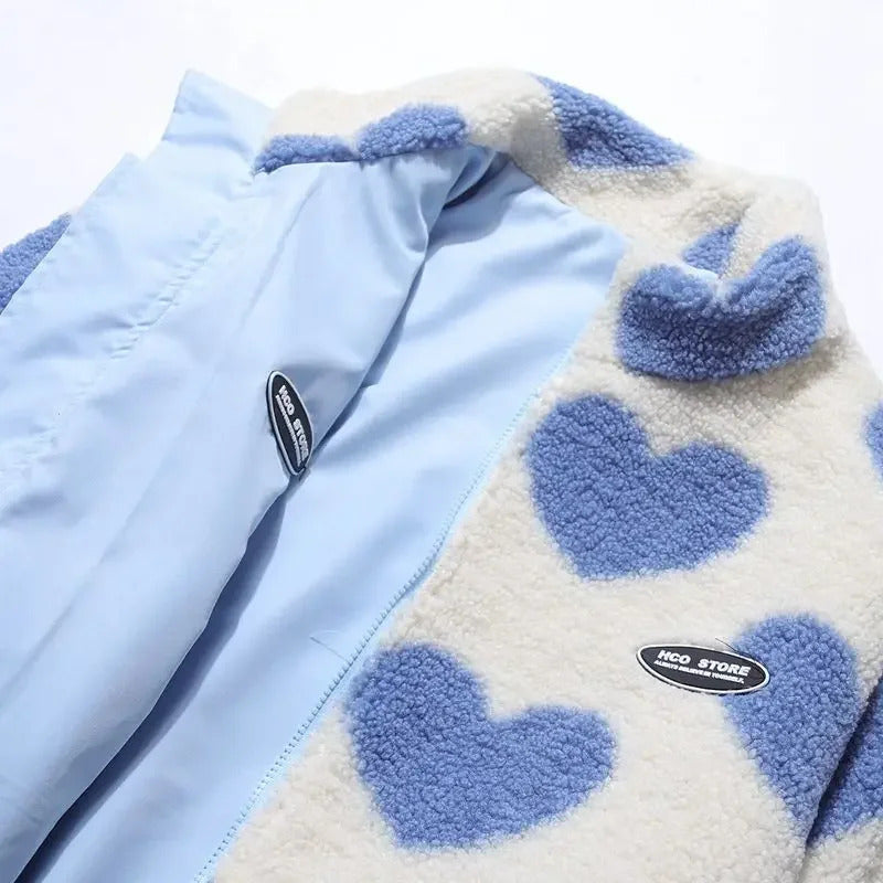 Linda™ | Reversible Heart-Pattern Jacket