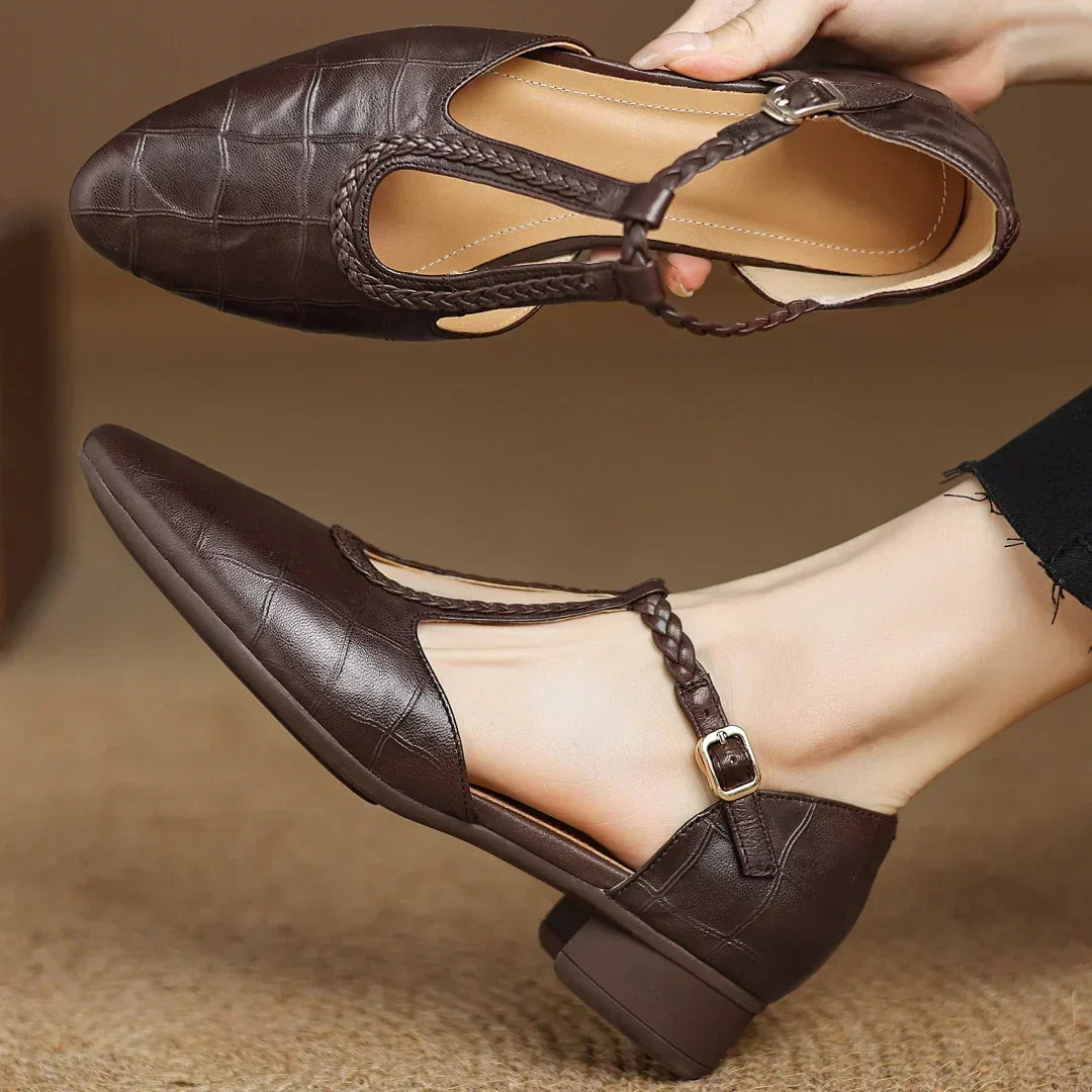 Scarlett&Claire™| Kepa Leather Mary Janes
