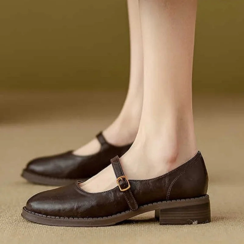 Scarlett&Claire™| Classic Comfort Mary Janes Made Of Leather