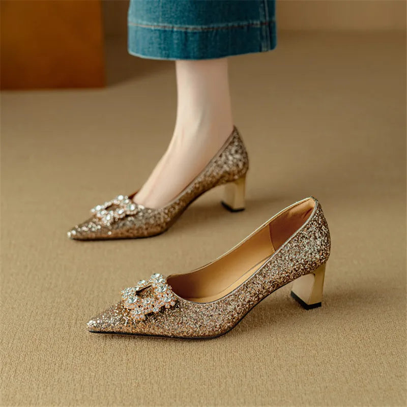 Scarlett&Claire™| Gloria Glitter Pumps