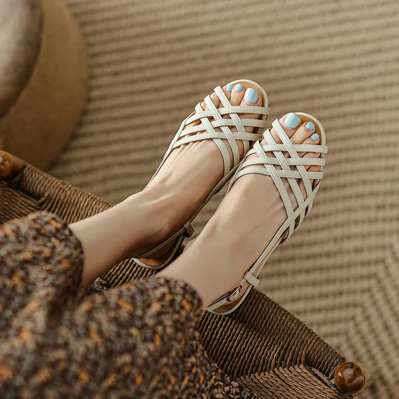 Scarlett&Claire™| Klaire Flat Sandals