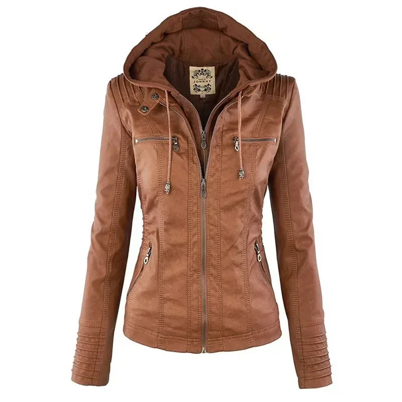 Sienna | Chic Leather Jacket
