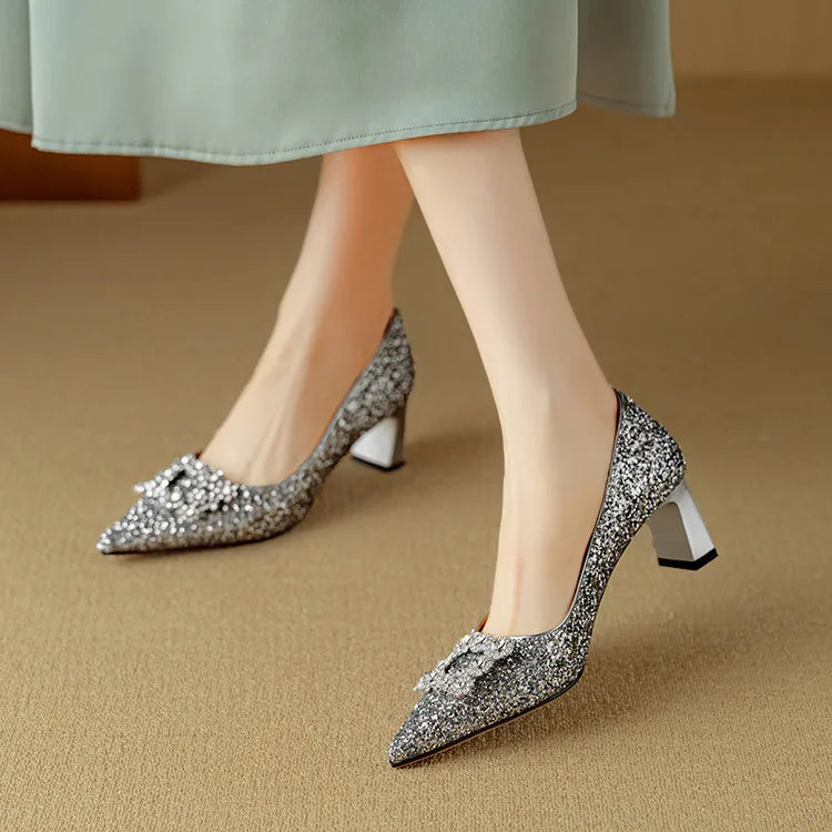 Scarlett&Claire™| Gloria Glitter Pumps