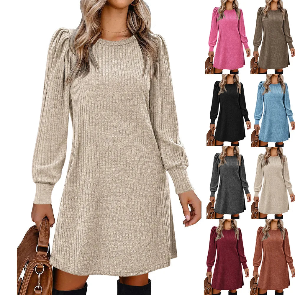Nora | Soft Knit Casual Winter Dress