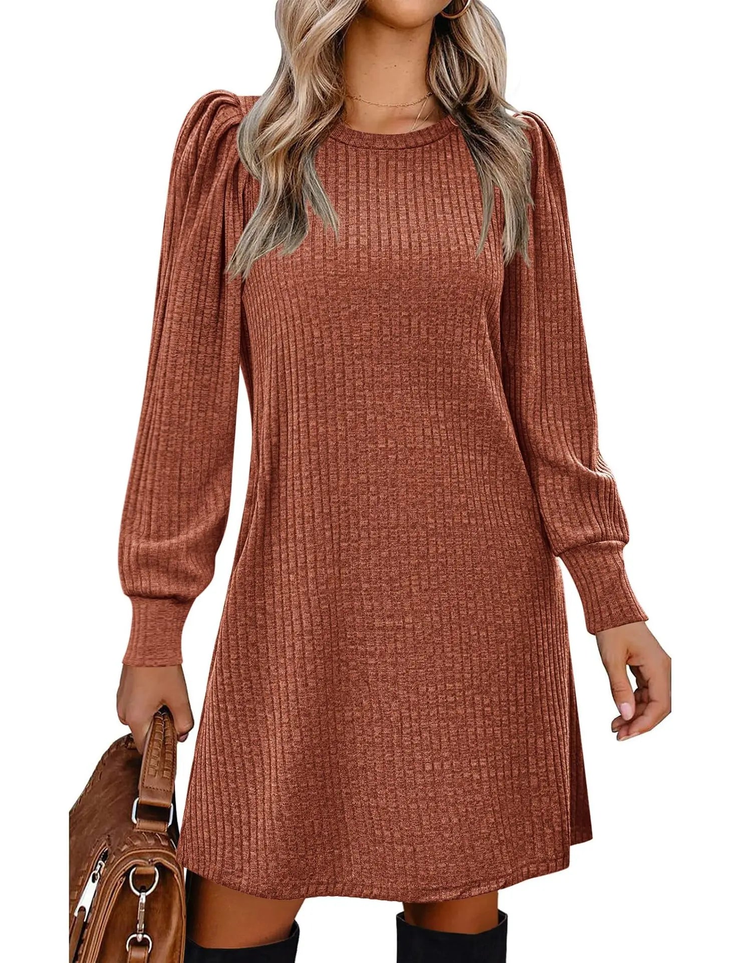 Nora | Soft Knit Casual Winter Dress