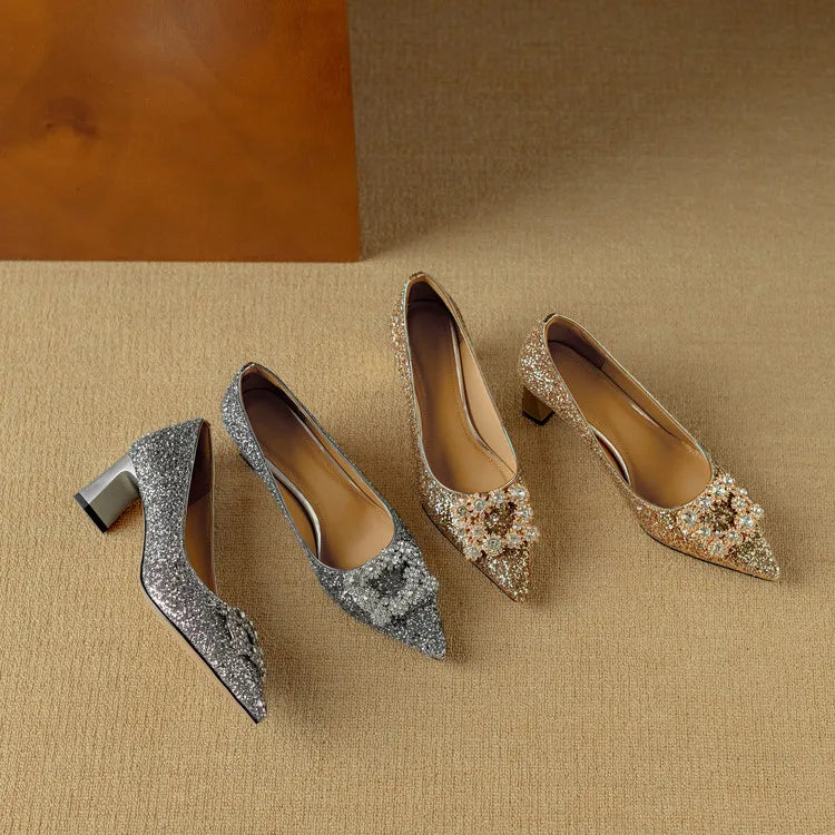 Scarlett&Claire™| Gloria Glitter Pumps