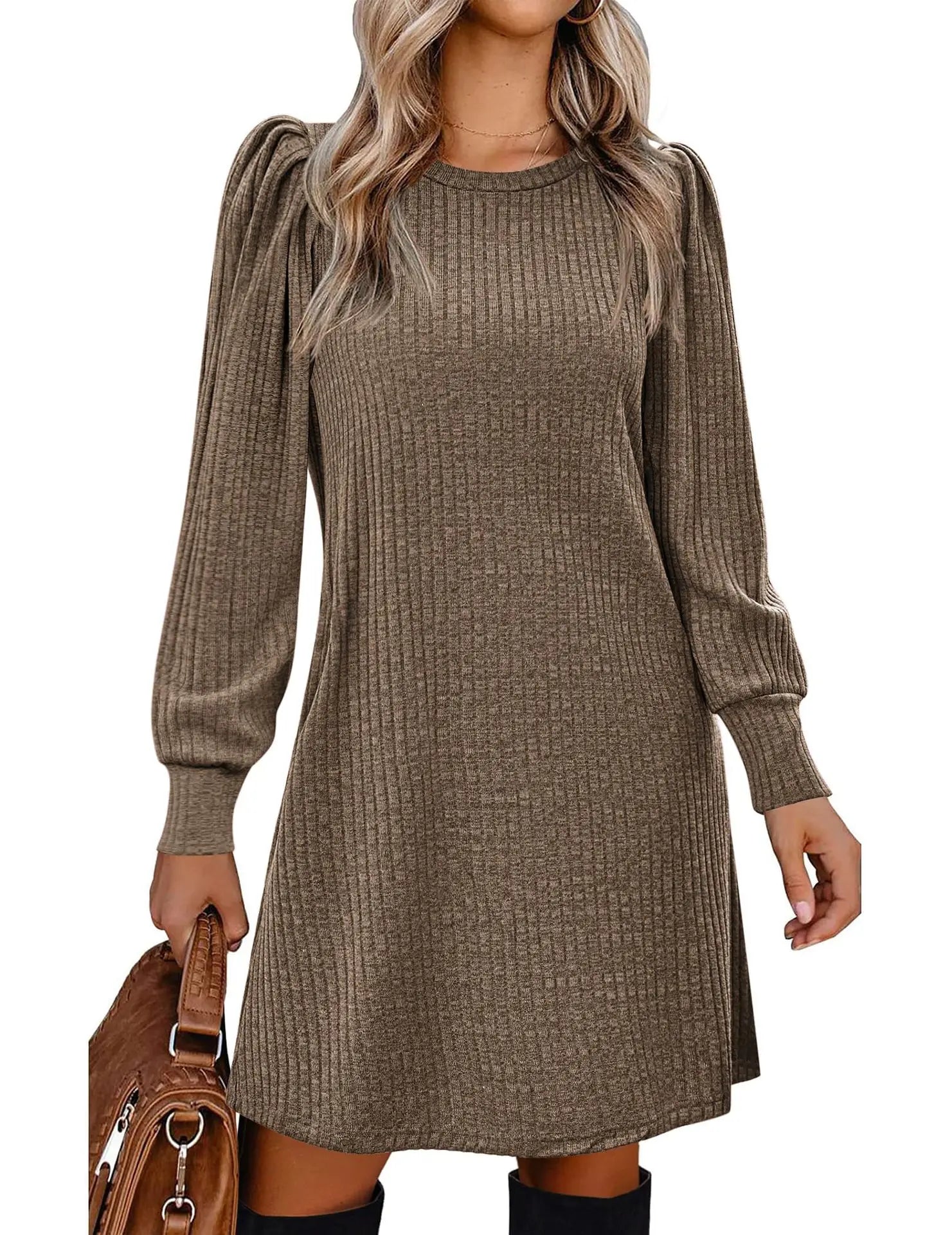 Nora | Soft Knit Casual Winter Dress