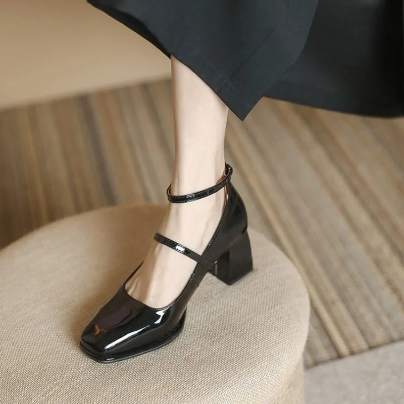 Scarlett&Claire™| Elegant Ankle-Strap Pumps