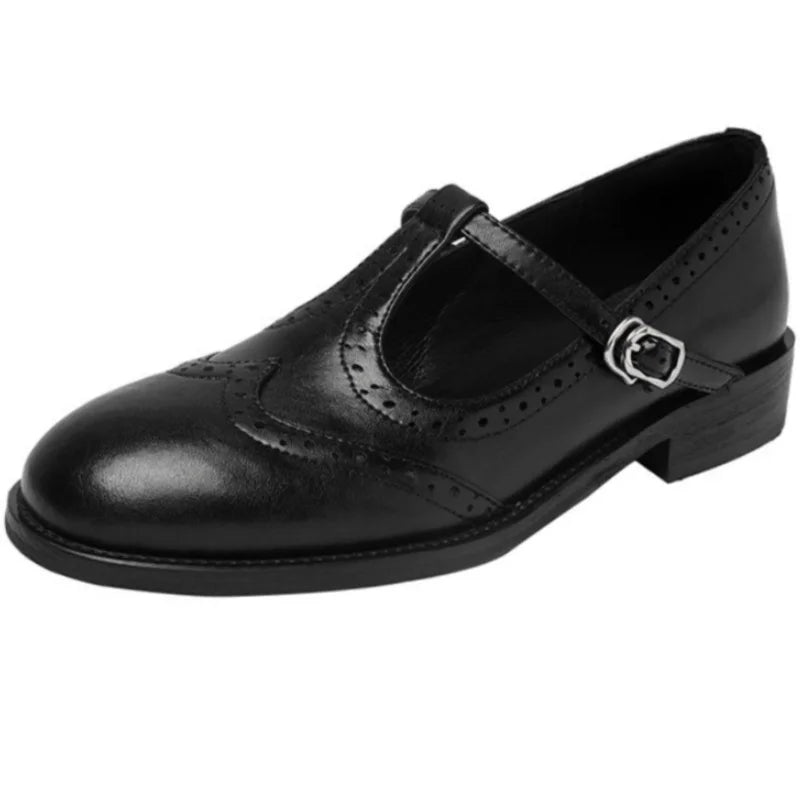 Scarlett&Claire™| Elegant T-Strap Mary Janes