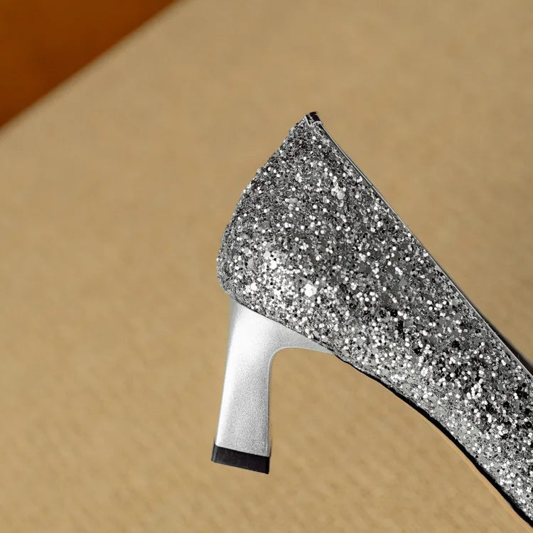 Scarlett&Claire™| Gloria Glitter Pumps