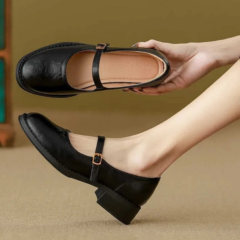 Scarlett&Claire™| Classic Comfort Mary Janes Made Of Leather