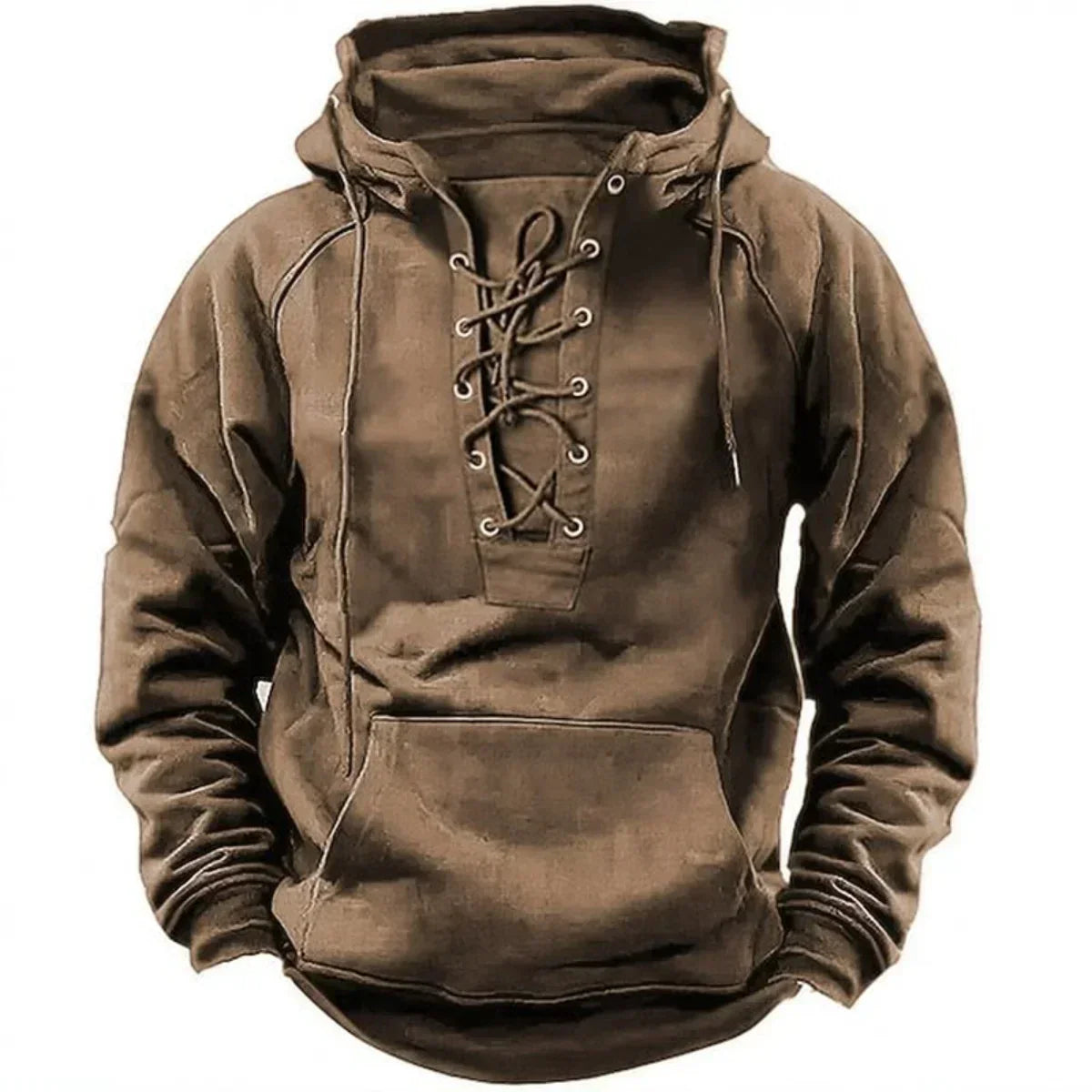 Cedric™ Rugged Lace-Up Hoodie