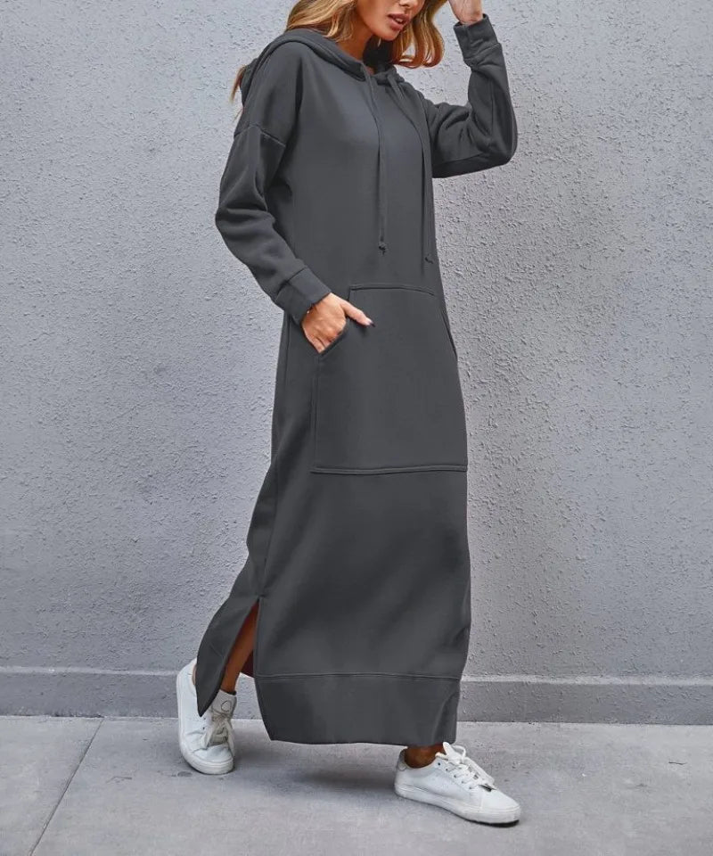 Avery | Cozy Long Hoodie Dress