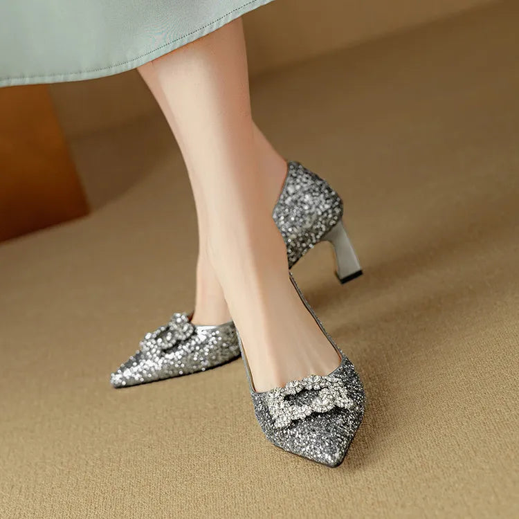 Scarlett&Claire™| Gloria Glitter Pumps