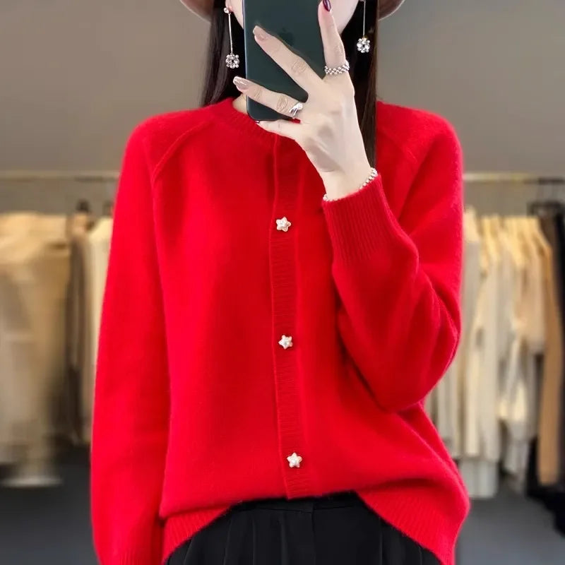 Margaret | Charming Knitted Cardigan