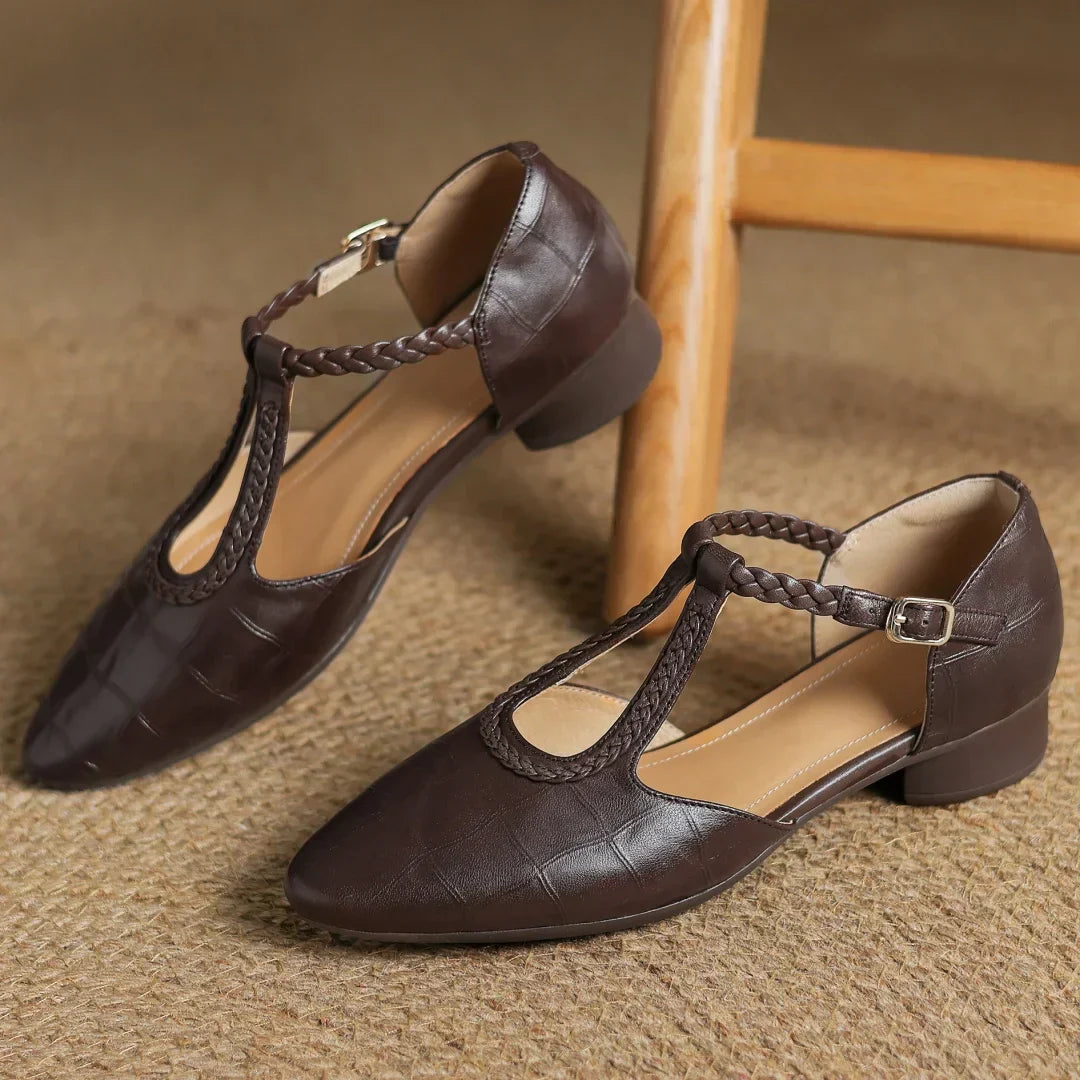 Scarlett&Claire™| Kepa Leather Mary Janes