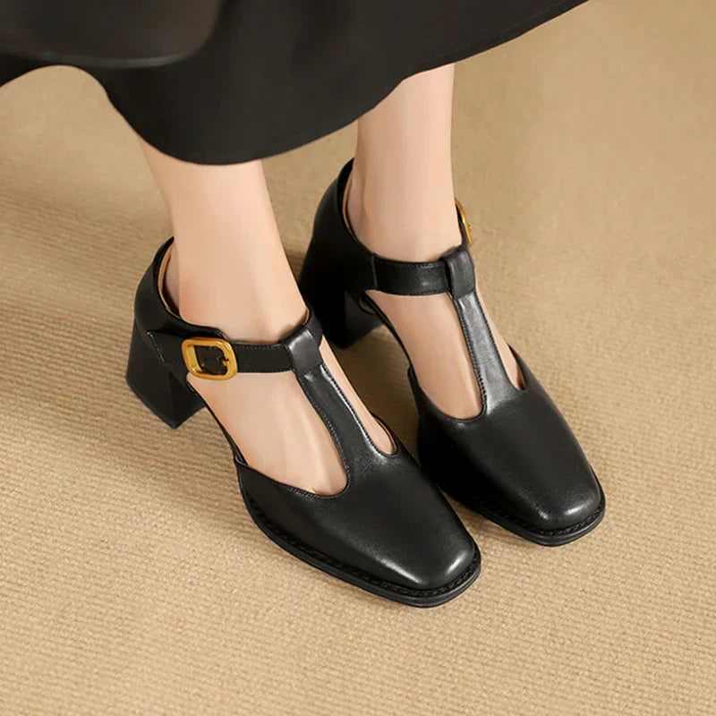 Halviera Retro Mary Janes