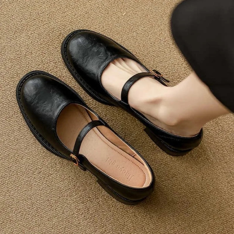 Scarlett&Claire™| Classic Comfort Mary Janes Made Of Leather