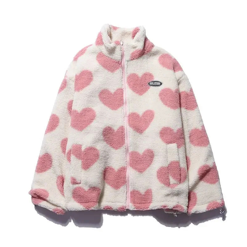 Linda™ | Reversible Heart-Pattern Jacket