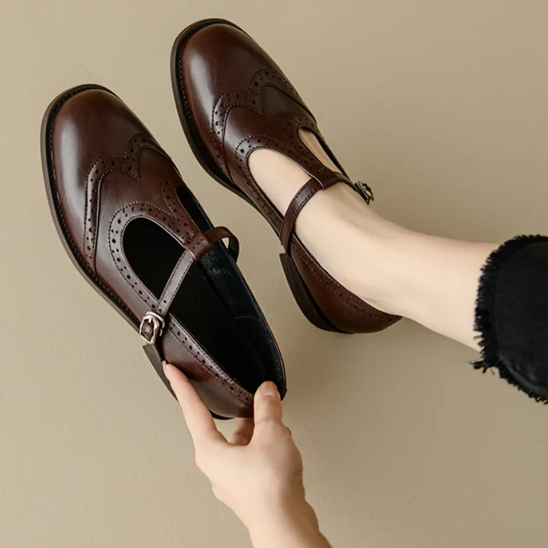 Scarlett&Claire™| Elegant T-Strap Mary Janes