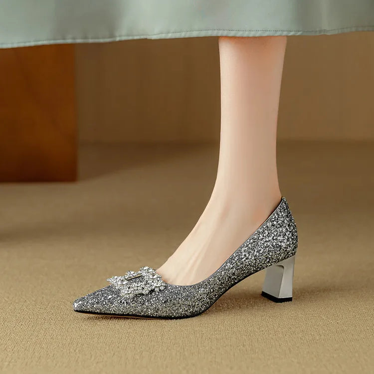 Scarlett&Claire™| Gloria Glitter Pumps