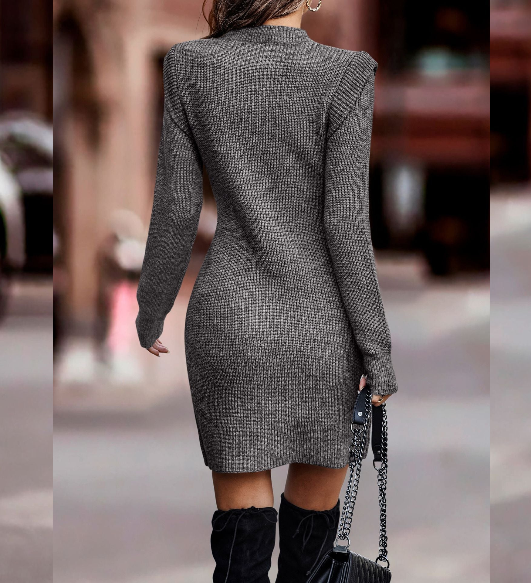 Amelia™ | Elegant & Knitted Dress