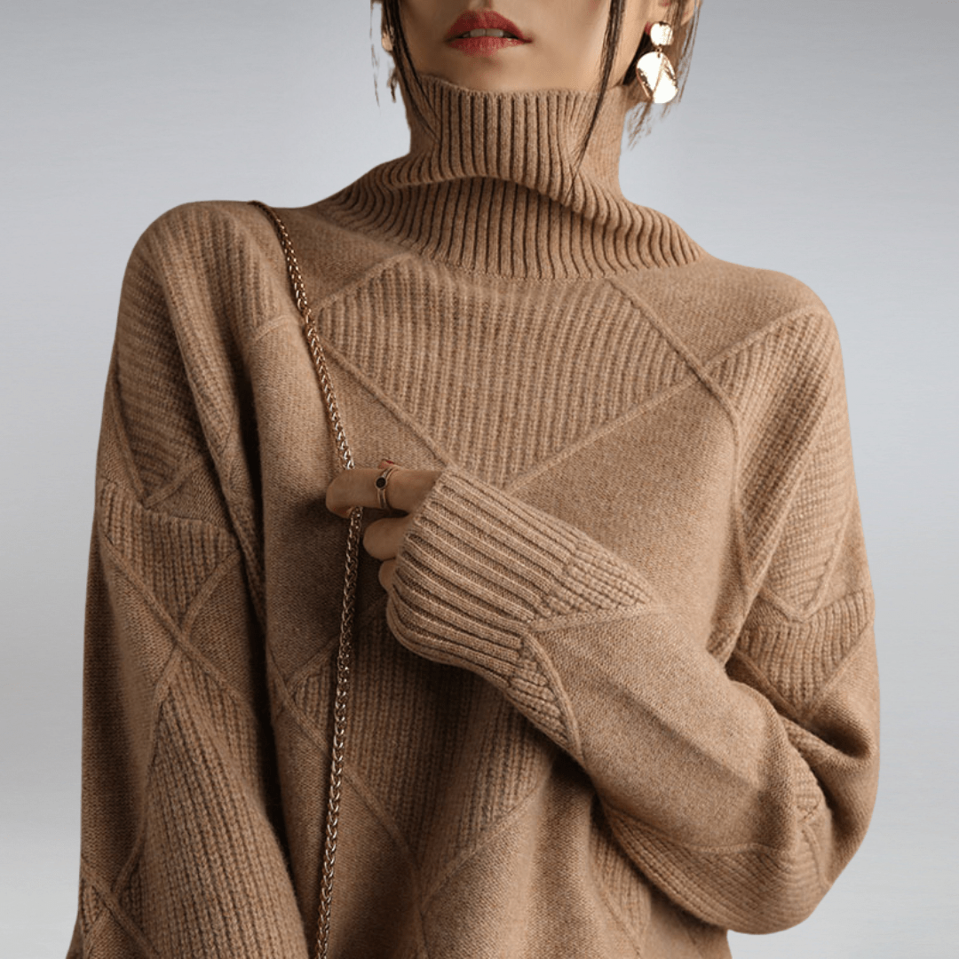 Claire | Soft turtleneck sweater