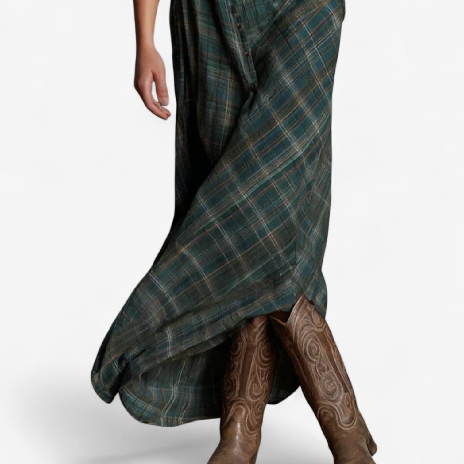 Celina™ | Timeless Maxi Shirt Dress