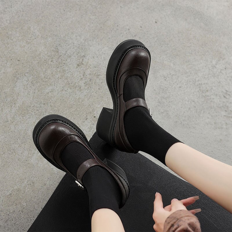 Scarlett&Claire™| Pela Leather Pumps