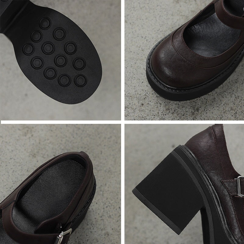 Scarlett&Claire™| Pela Leather Pumps