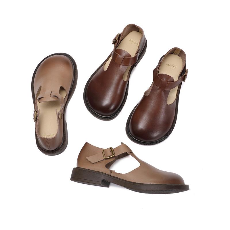 Scarlett&Claire™| Colette Leather Mary Janes